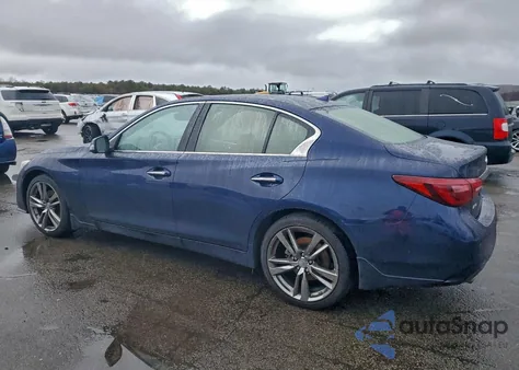 2021 Infiniti Q50 Sensory z USA, uszkodzony, nr VIN JN1EV7CR4MM754921